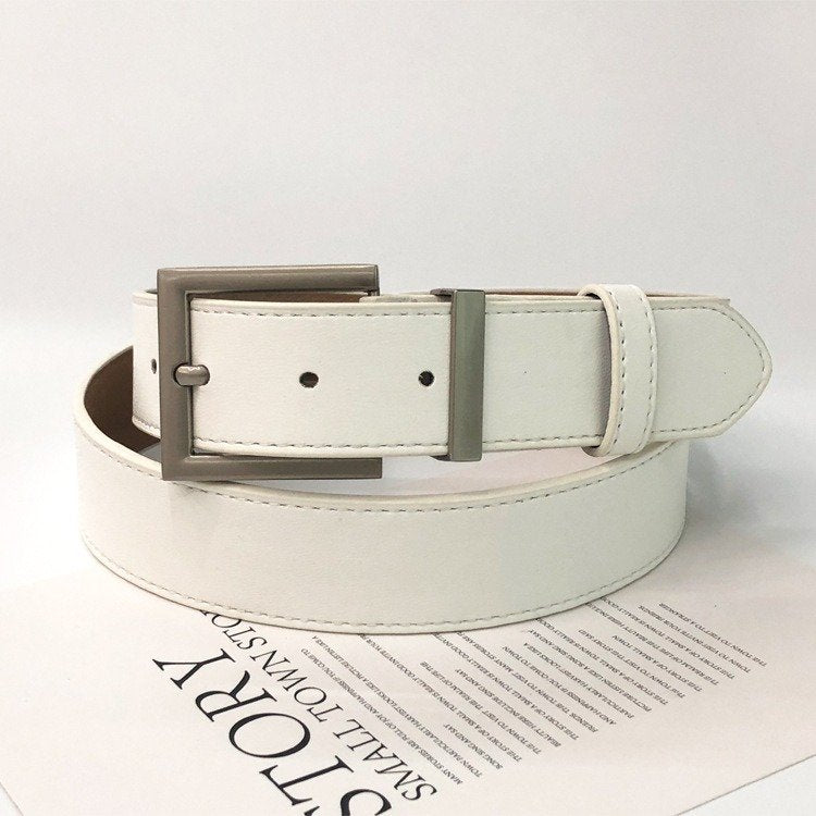 Wide PU Belt for Women