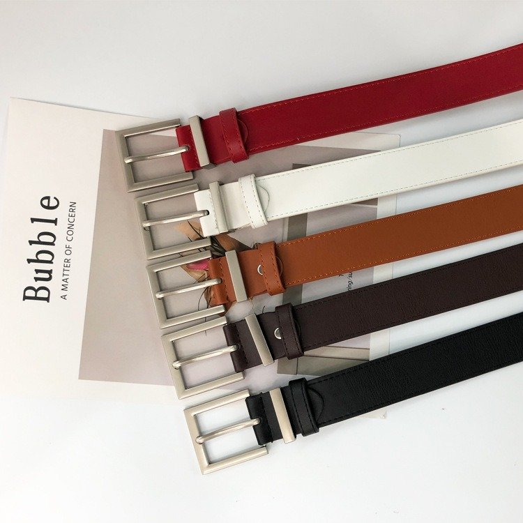 Wide PU Belt for Women