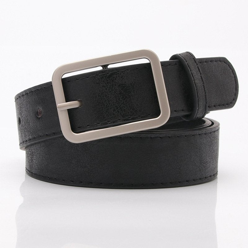 Belt With Alloy Buckle