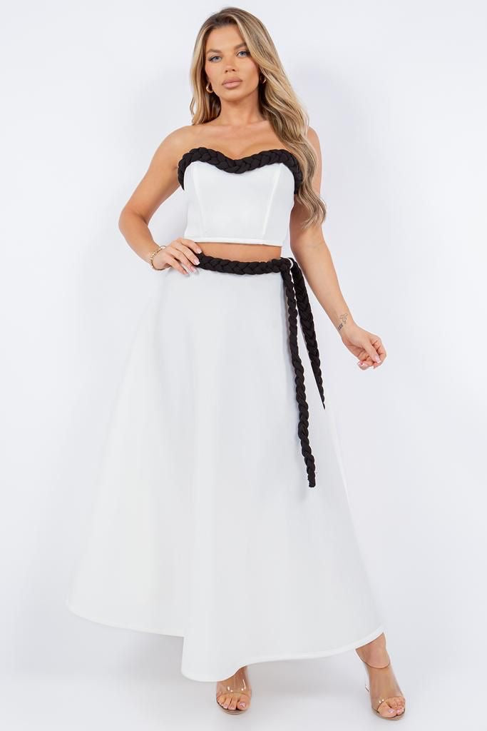 Danza with Matching Set long skirt