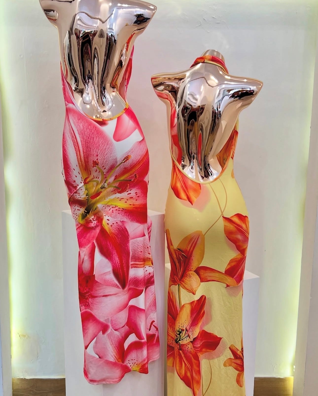 Waimea flowers long dress