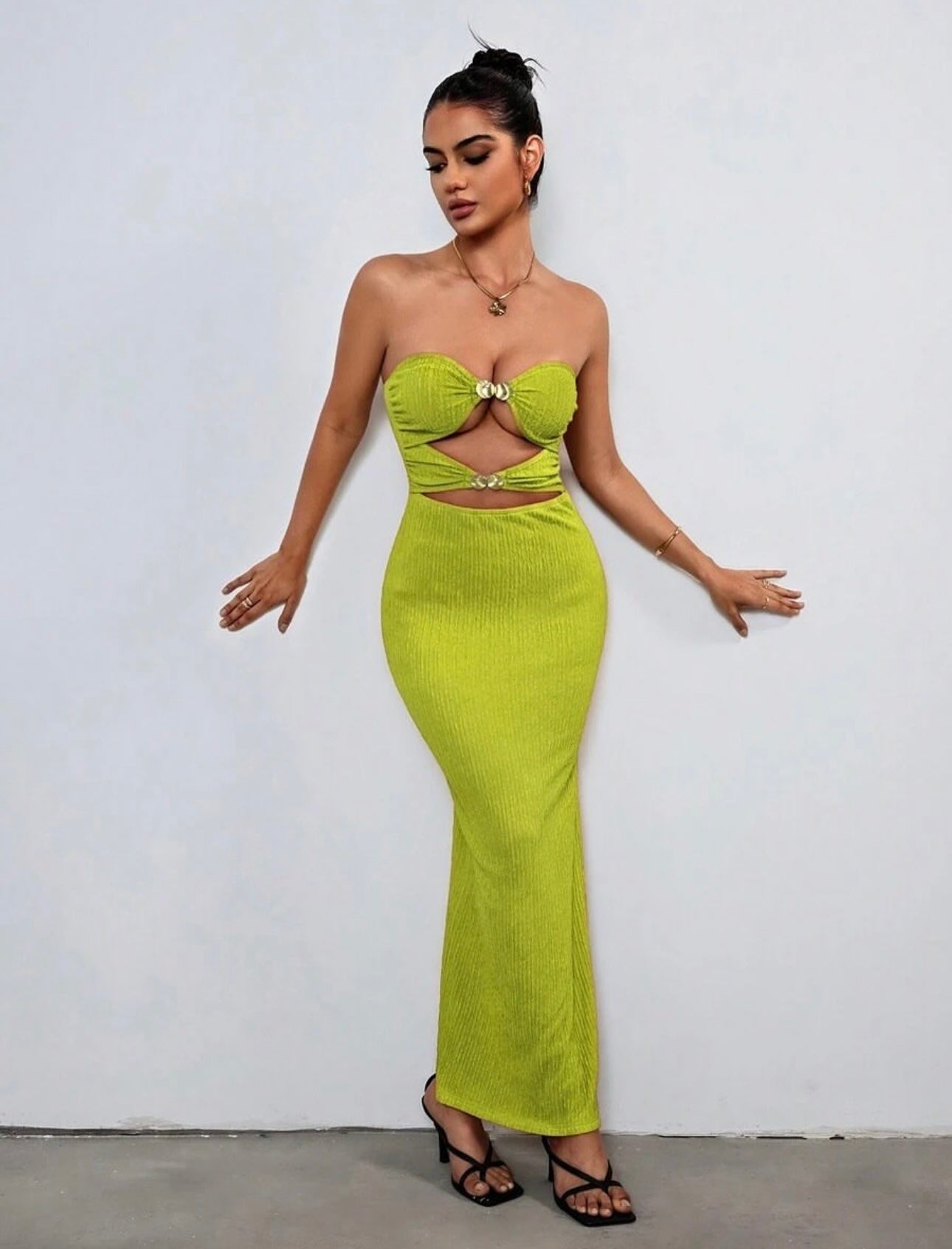 Haleiwa detail Maxi dress