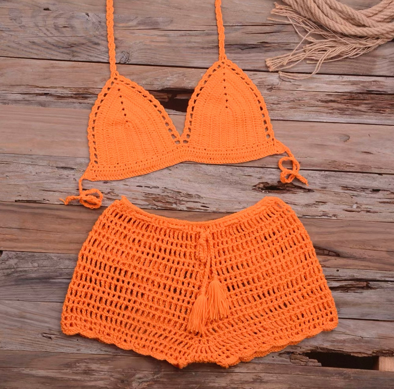 UCVOGUE sexy Crochet style