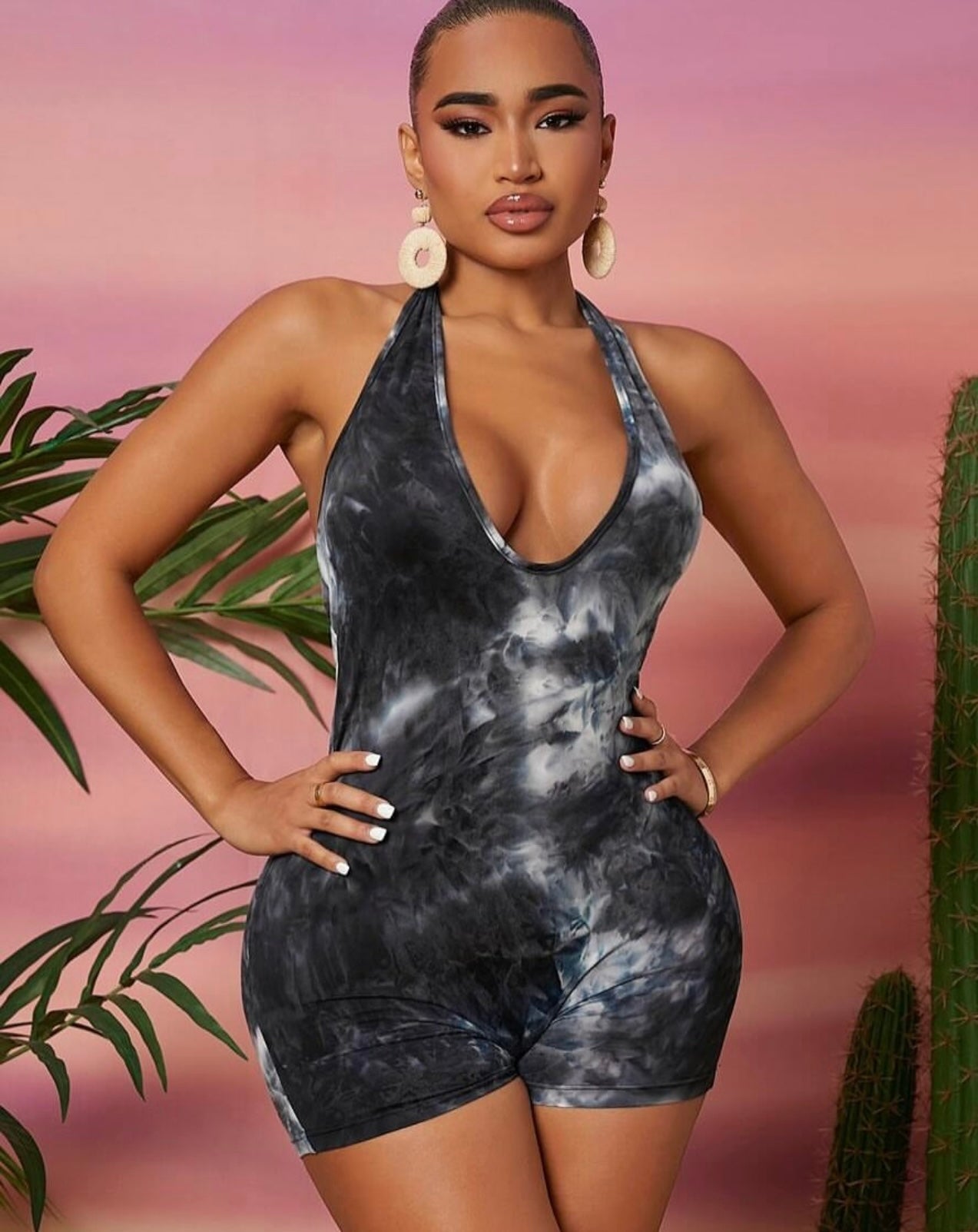 Penida open back jumpsuit