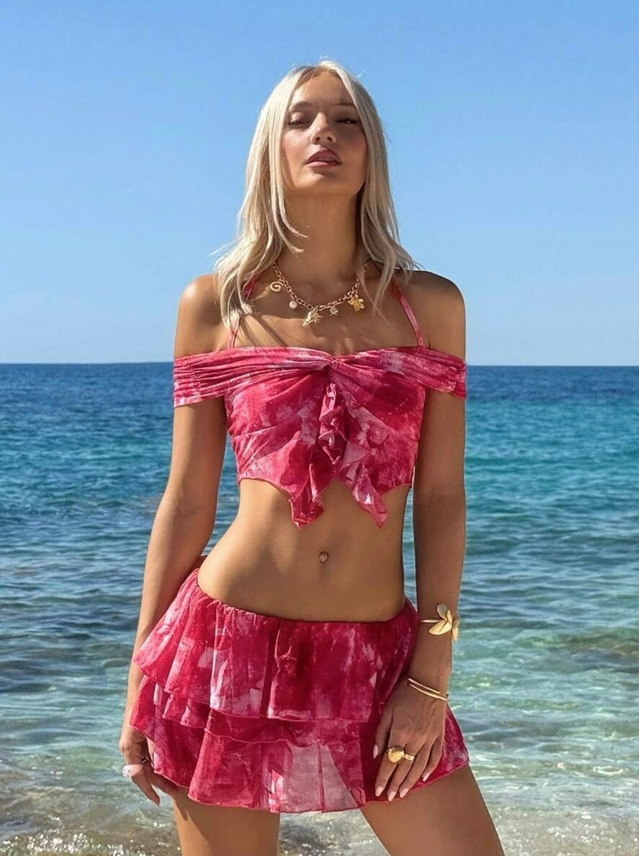 Gabriela skirt matching set