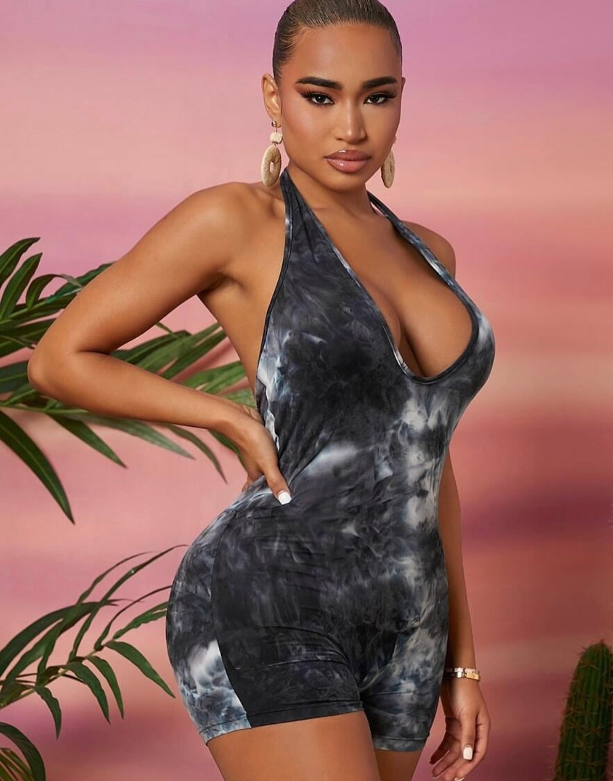 Penida open back jumpsuit