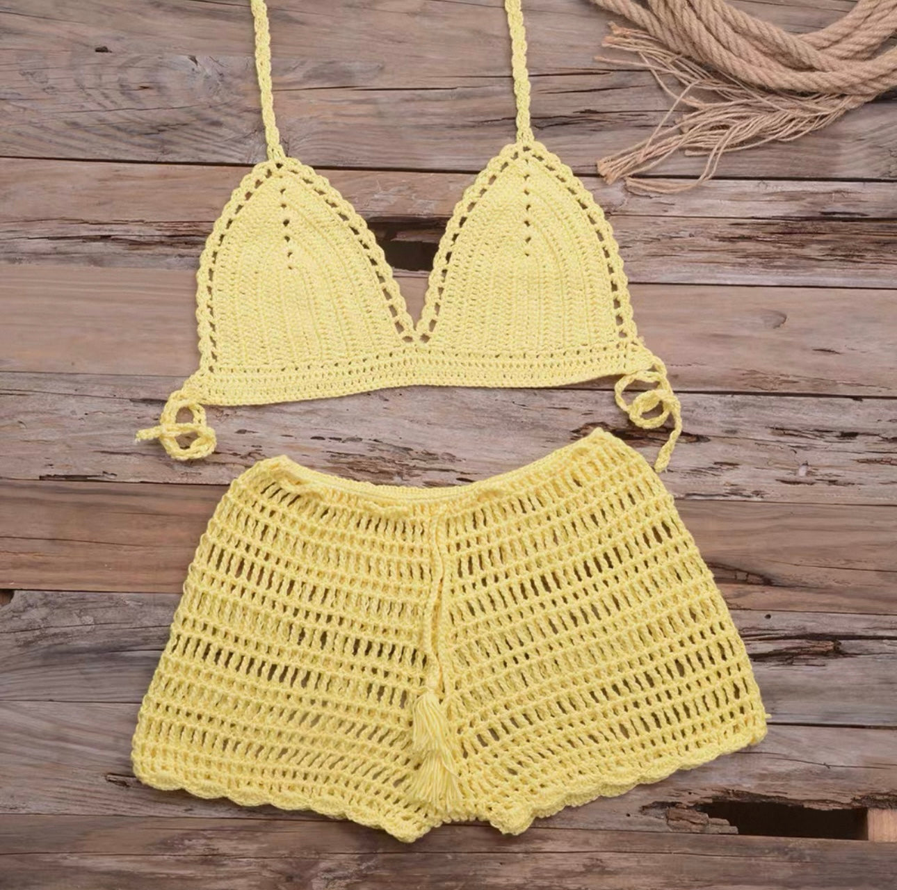 UCVOGUE sexy Crochet style