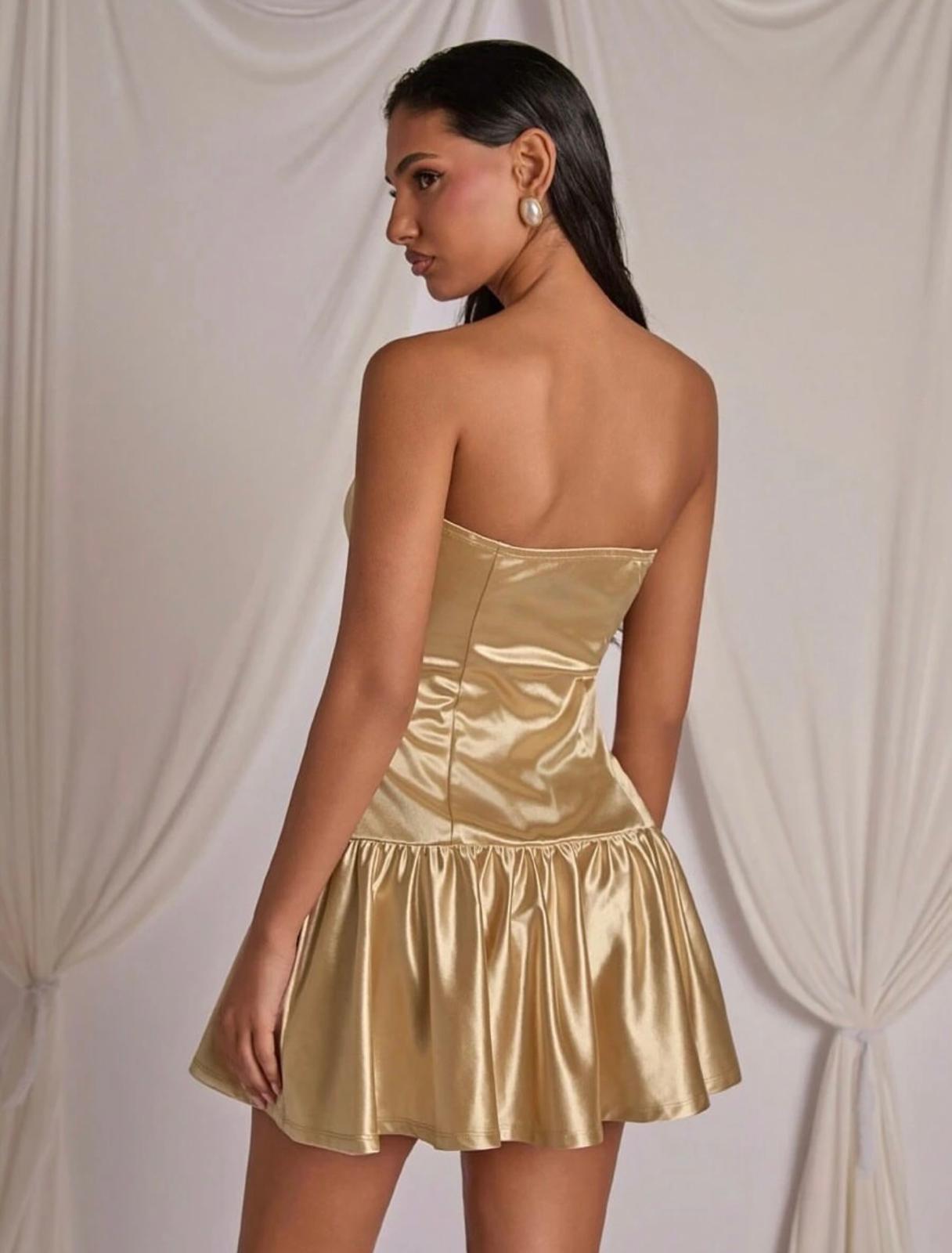 Rona ruffles mini dress