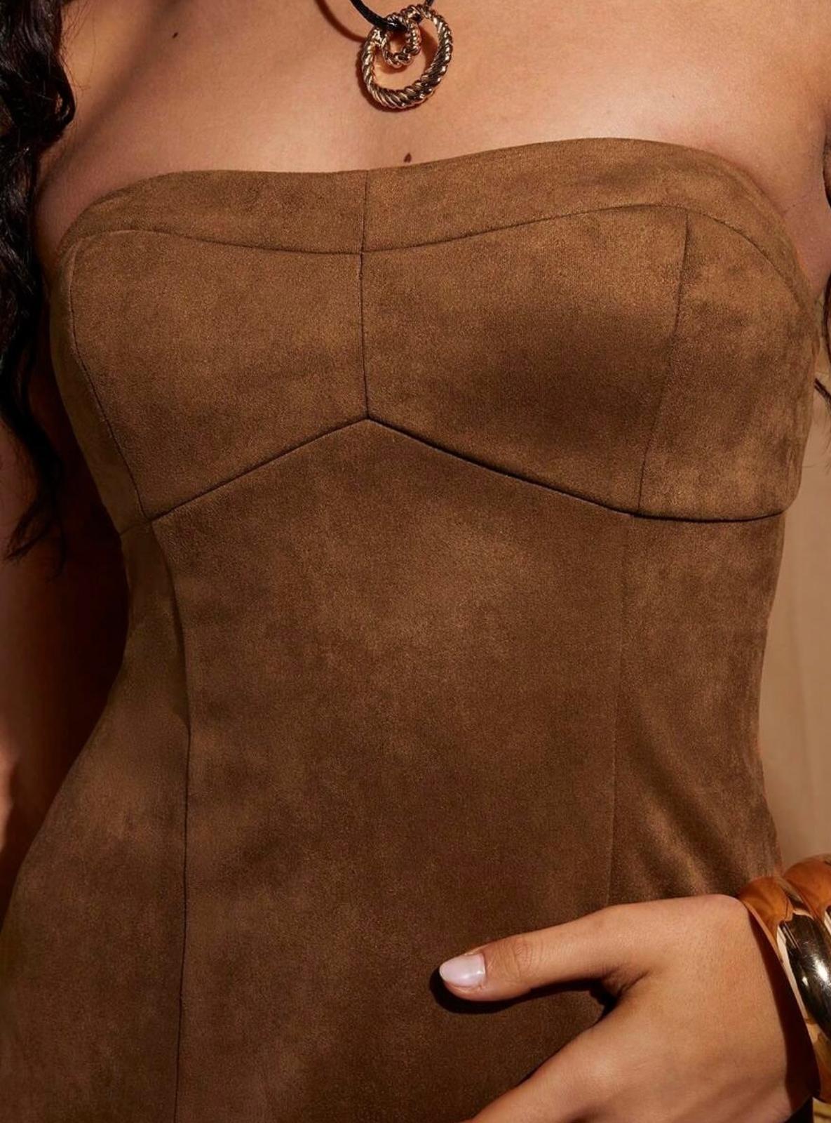 Tube mini dress