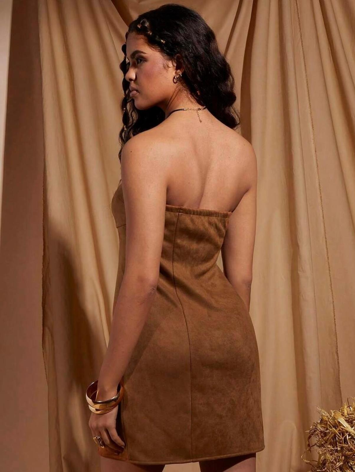 Tube mini dress