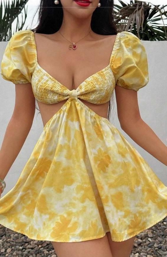 UCVOGUE mini spring dress