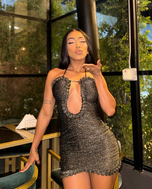 UCVOGUE heartbreaking sexy mini dress