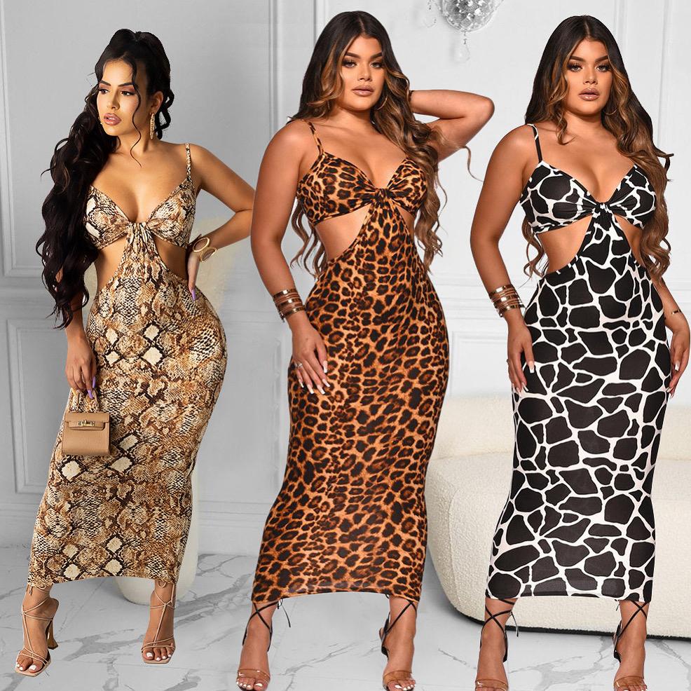 Jahzara Safari sexy Maxi dress