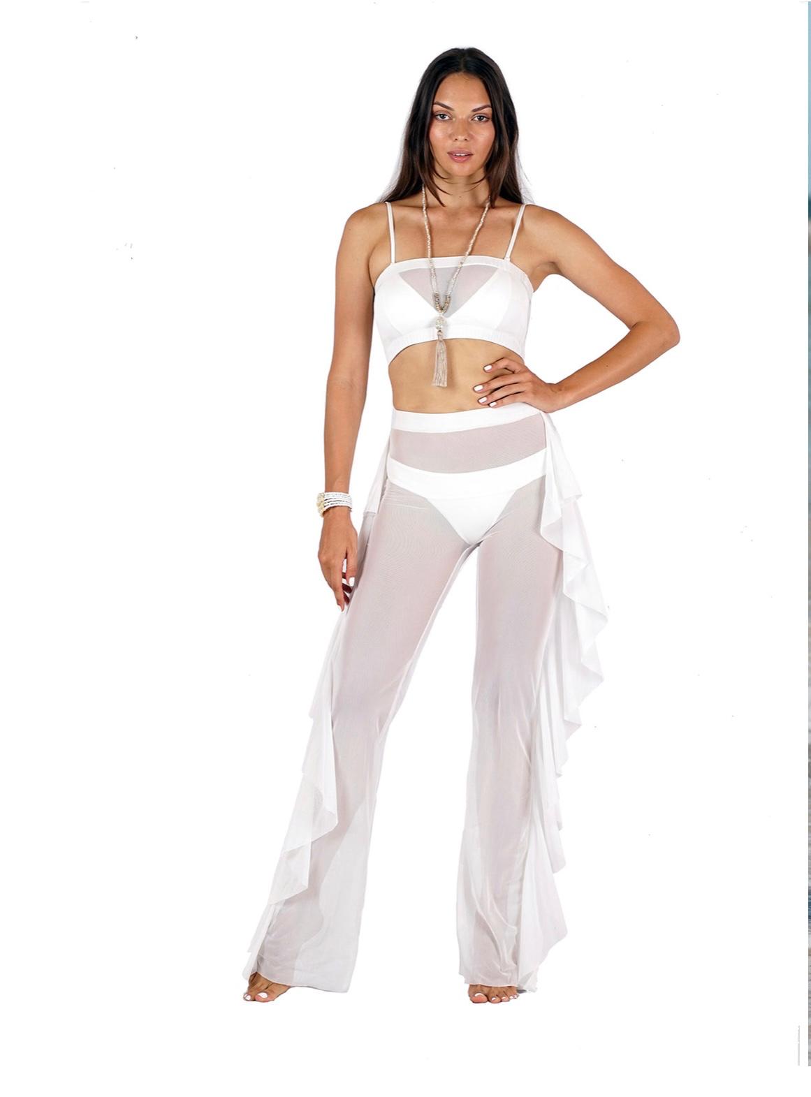 Thalia Mesh Coverup Pant