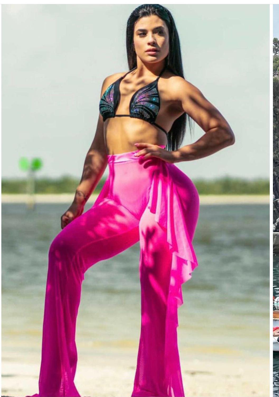 Thalia Mesh Coverup Pant