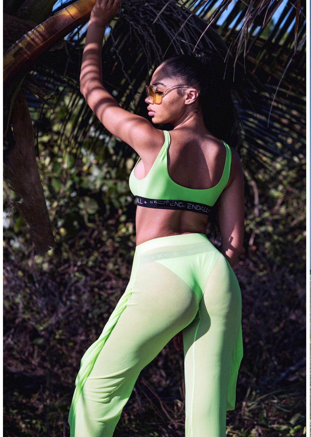 Thalia Mesh Coverup Pant