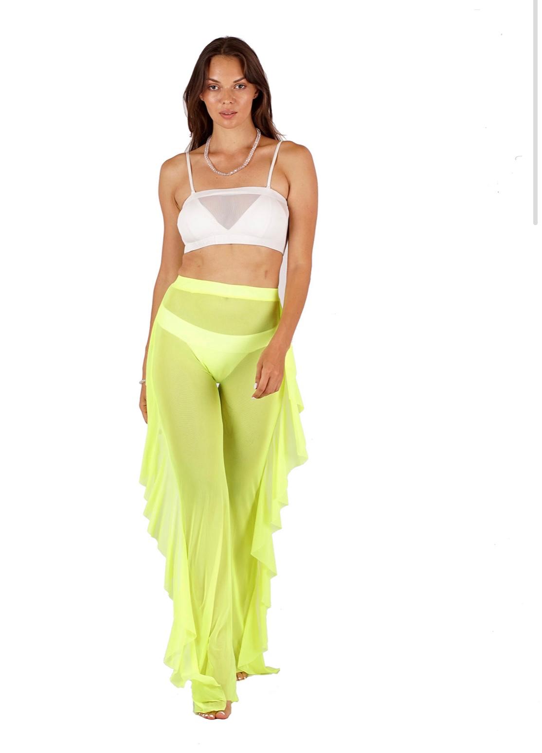 Thalia Mesh Coverup Pant