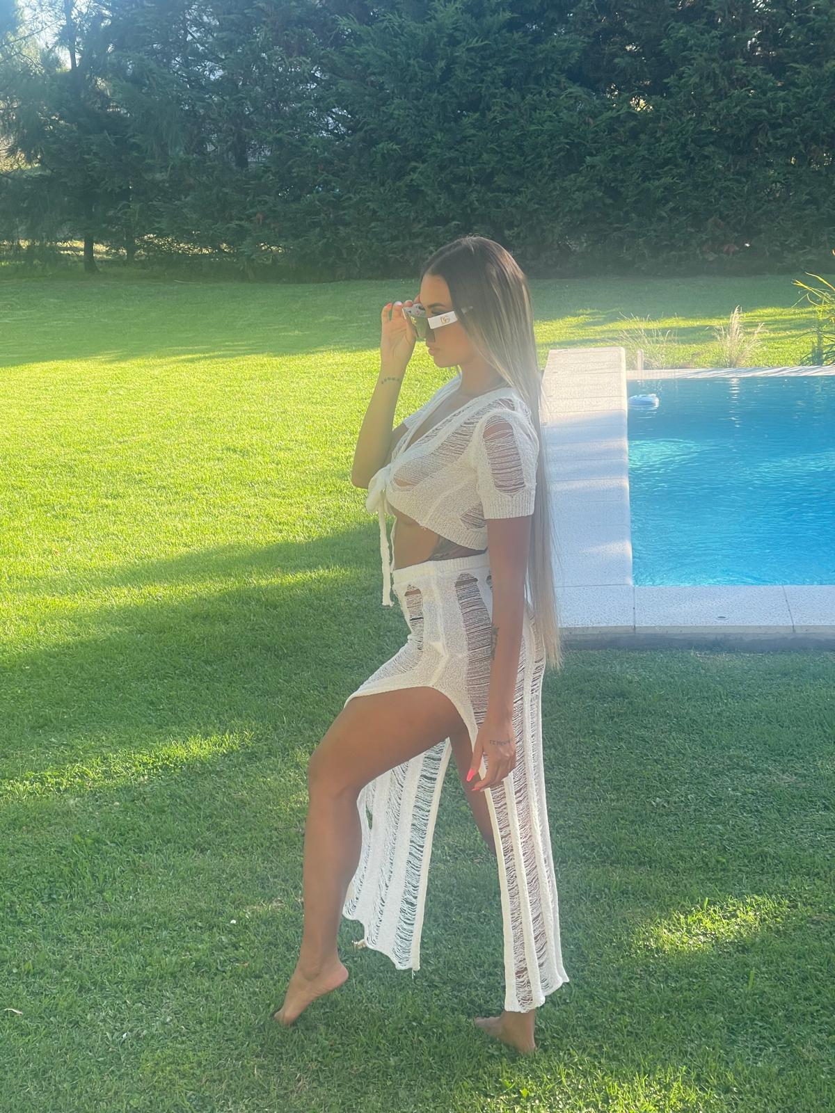 Just A Girl and her Red Set