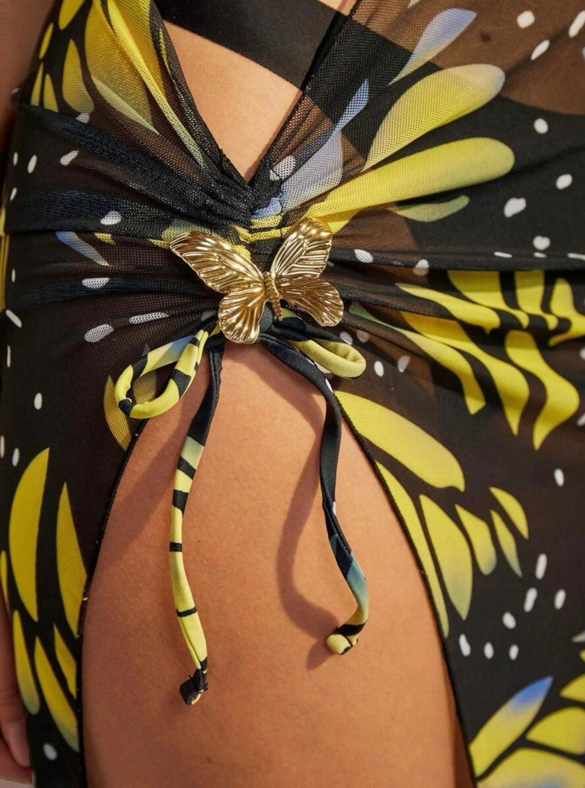 UCVOGUE summer cut out dress