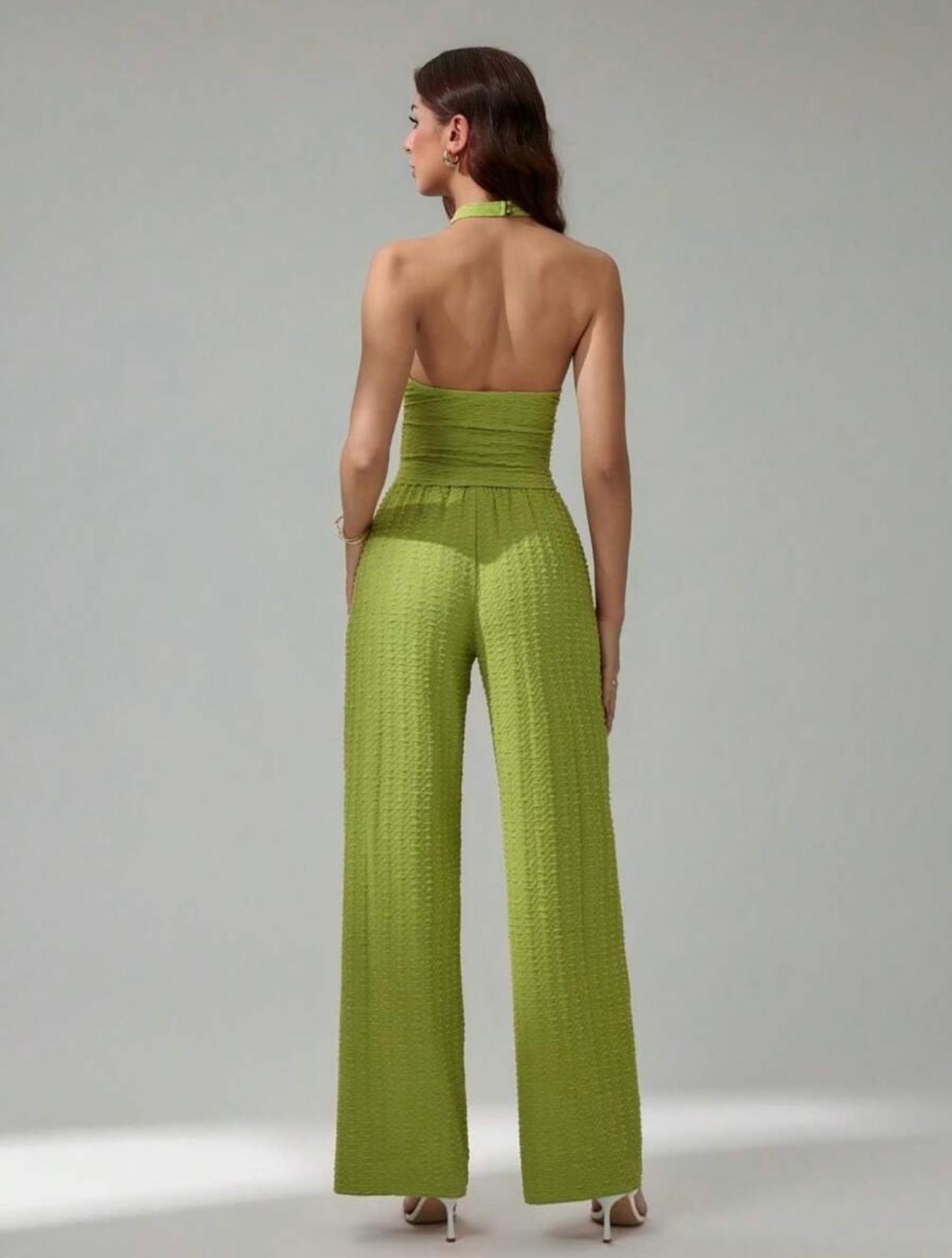 UCVOGUE Olive pant set Style