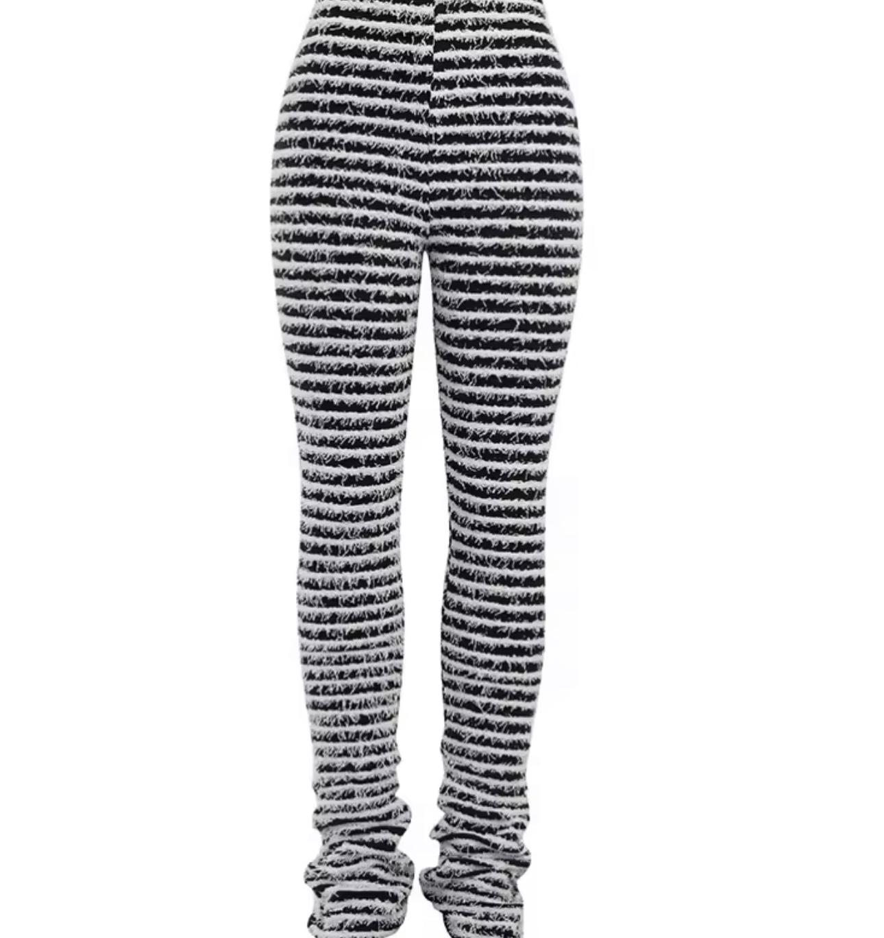 UCVOGUE stripes streetwear pants