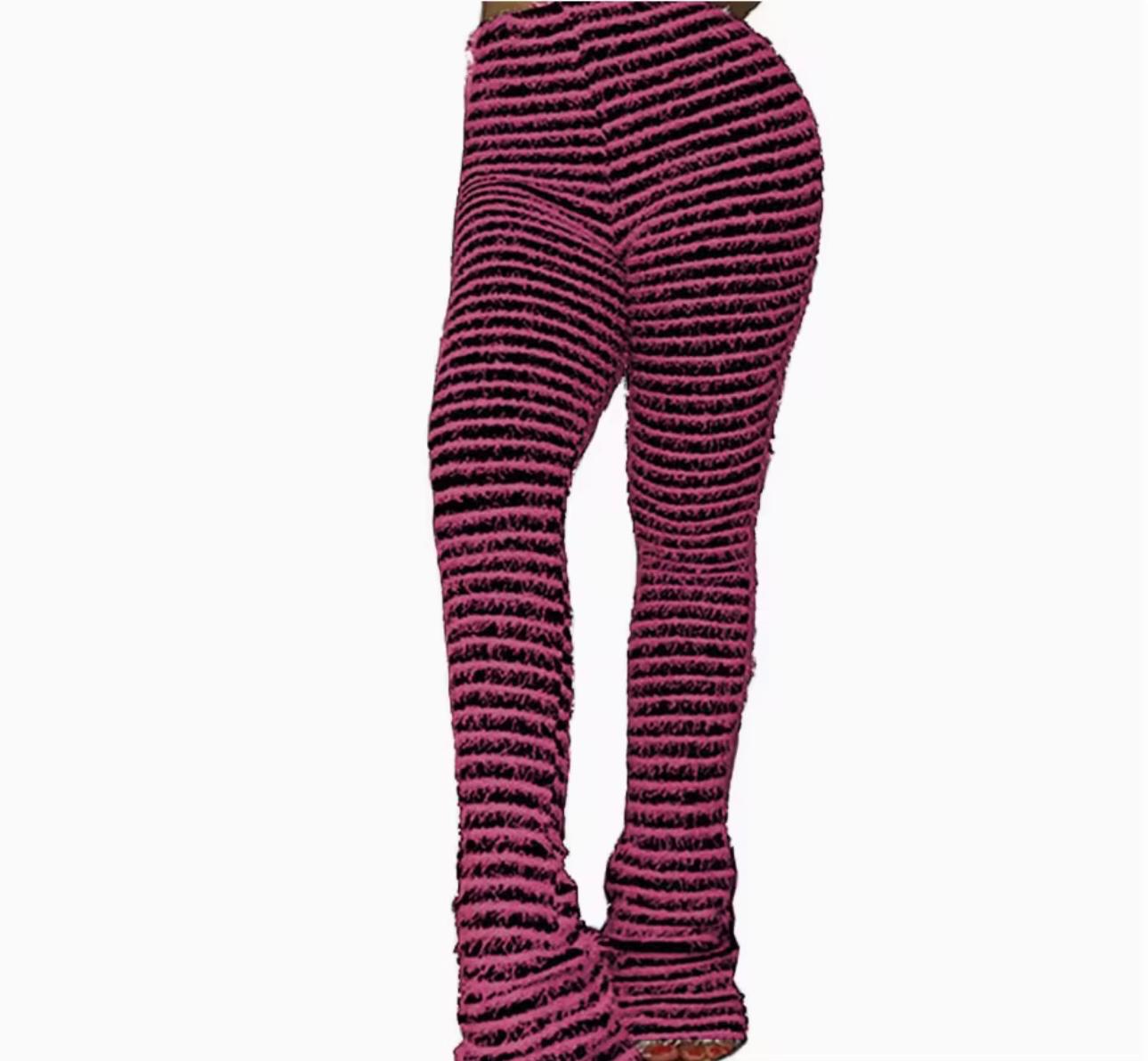 UCVOGUE stripes streetwear pants