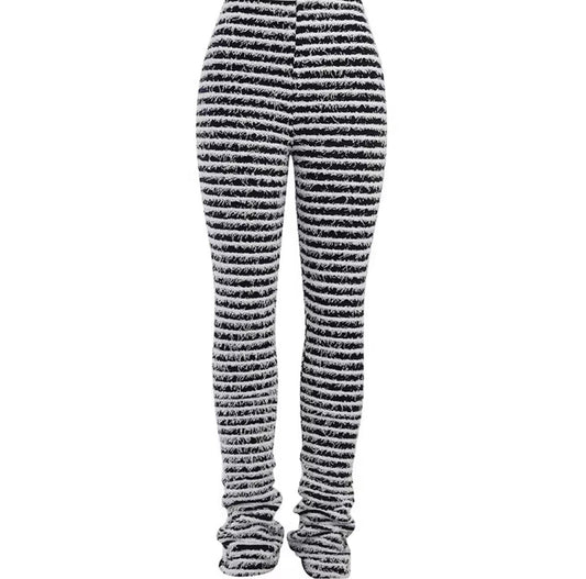 UCVOGUE stripes streetwear pants