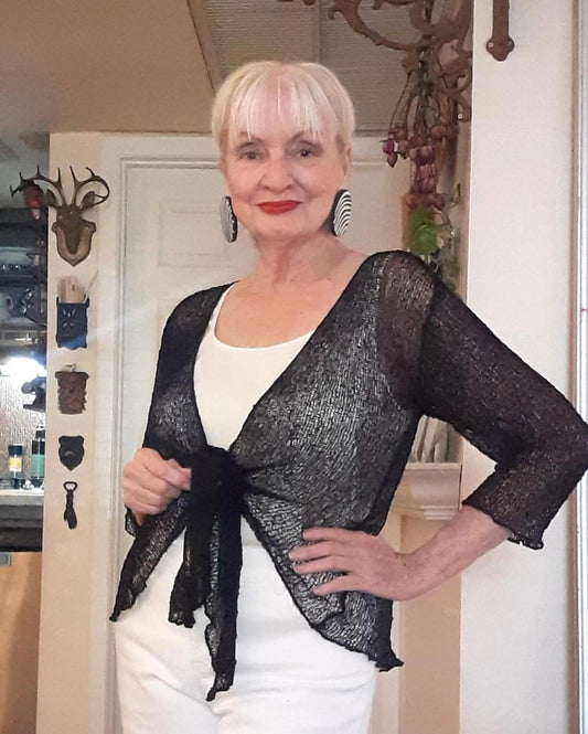 UCVOGUE easy to wear sheer top