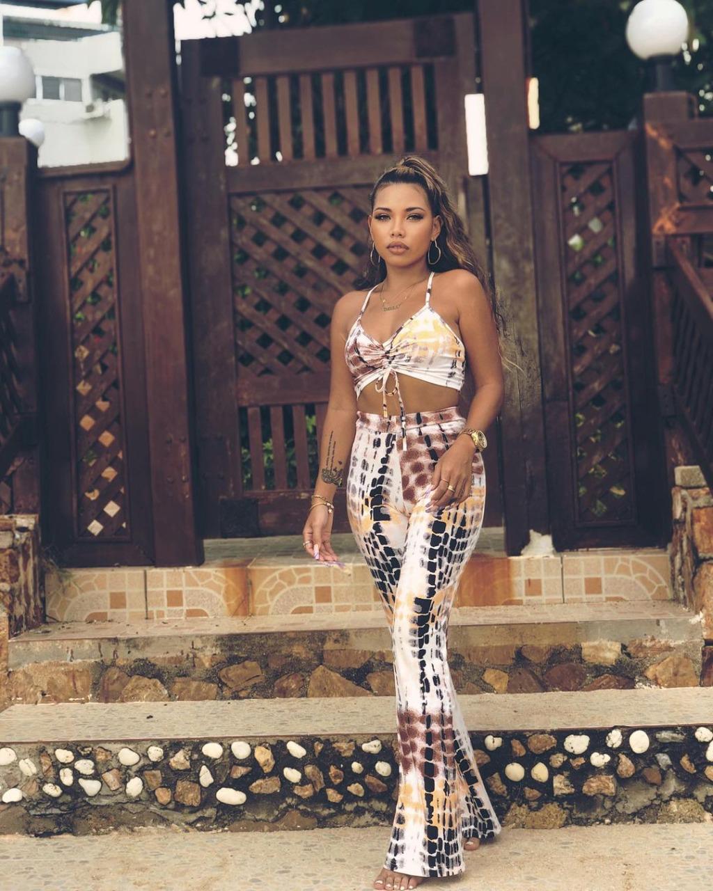 Michelle Tie dye long pant set