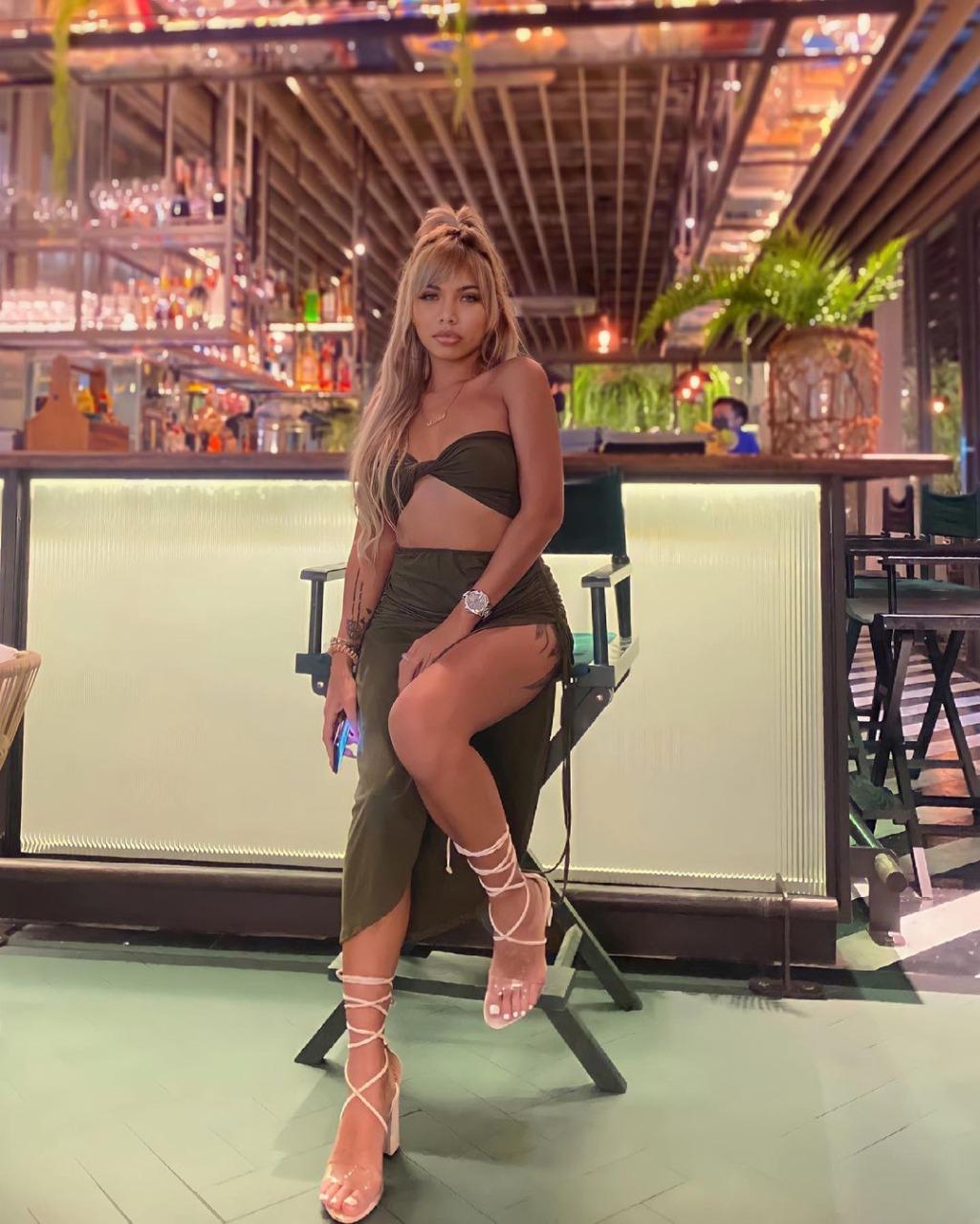 Thai military green matching set