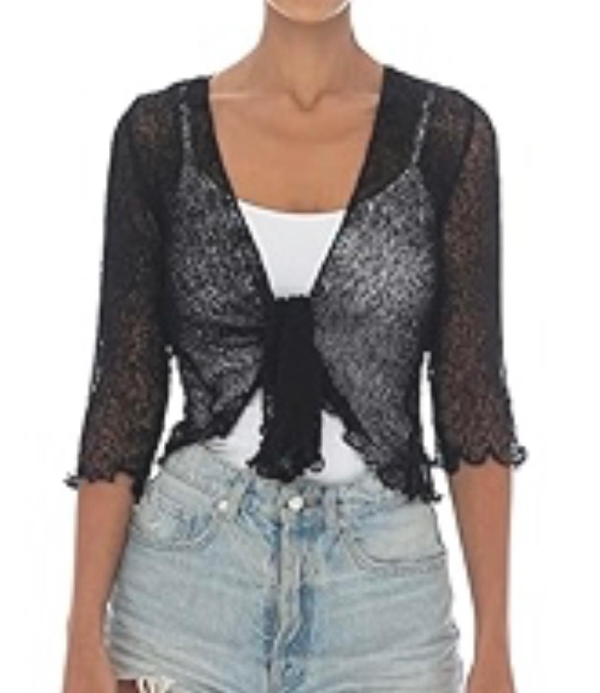 UCVOGUE easy to wear sheer top
