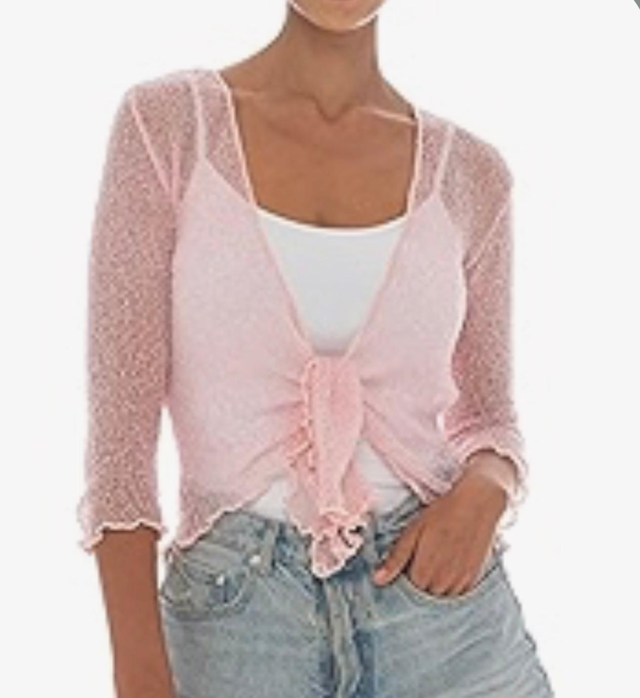 UCVOGUE easy to wear sheer top