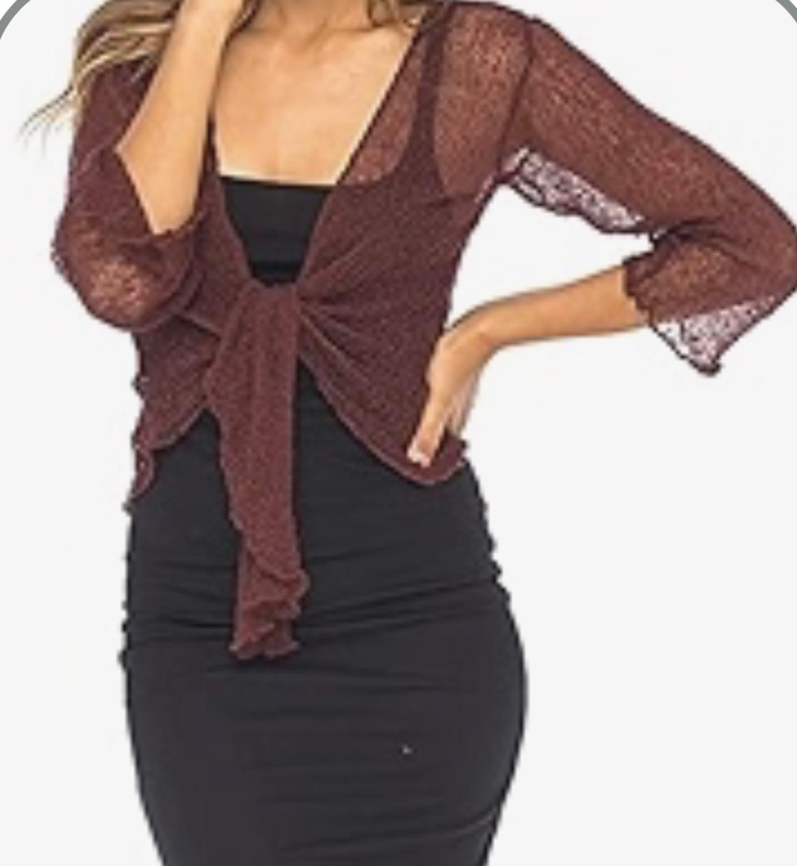UCVOGUE easy to wear sheer top