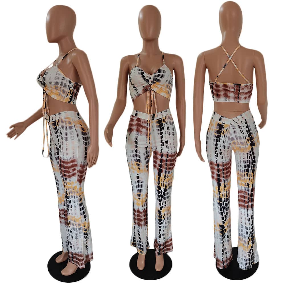 Michelle Tie dye long pant set