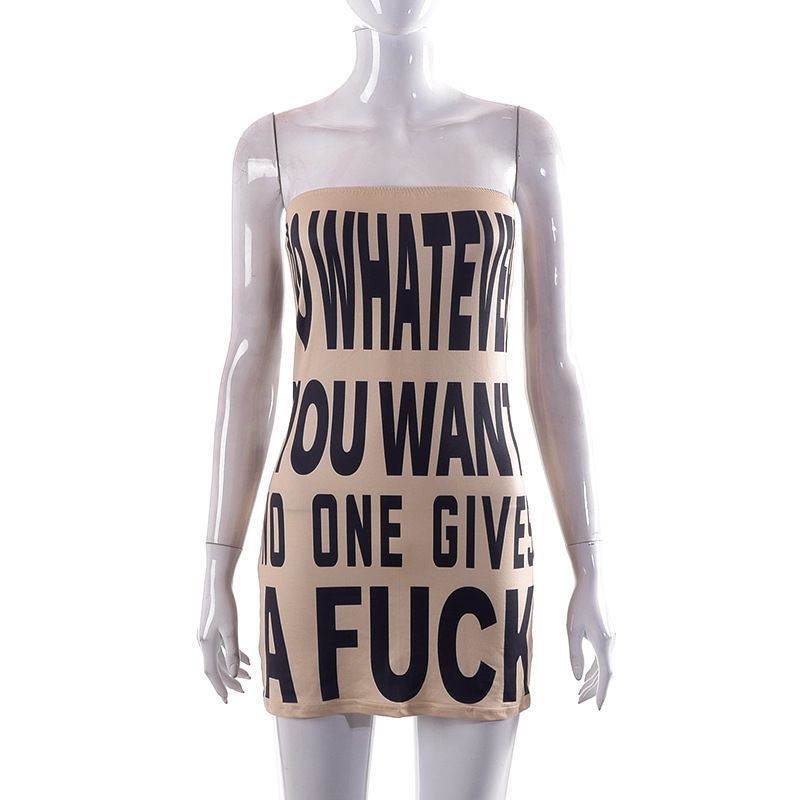 Luna detail front mini sexy dress