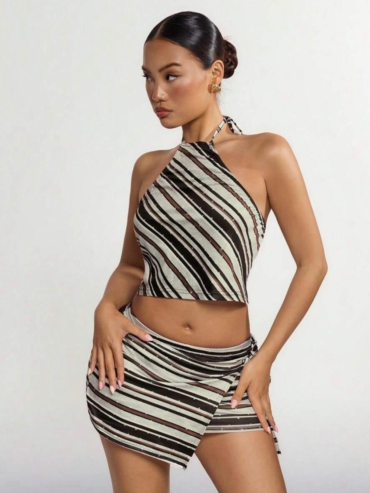 UCVOGUE matching vibes stripes style