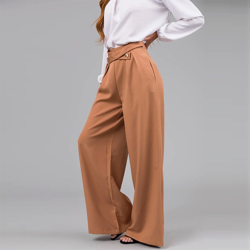 Loose Straight Leg Pants