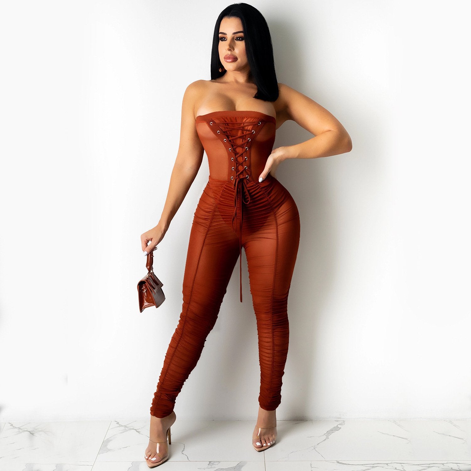 Wrapped Long Jumpsuit