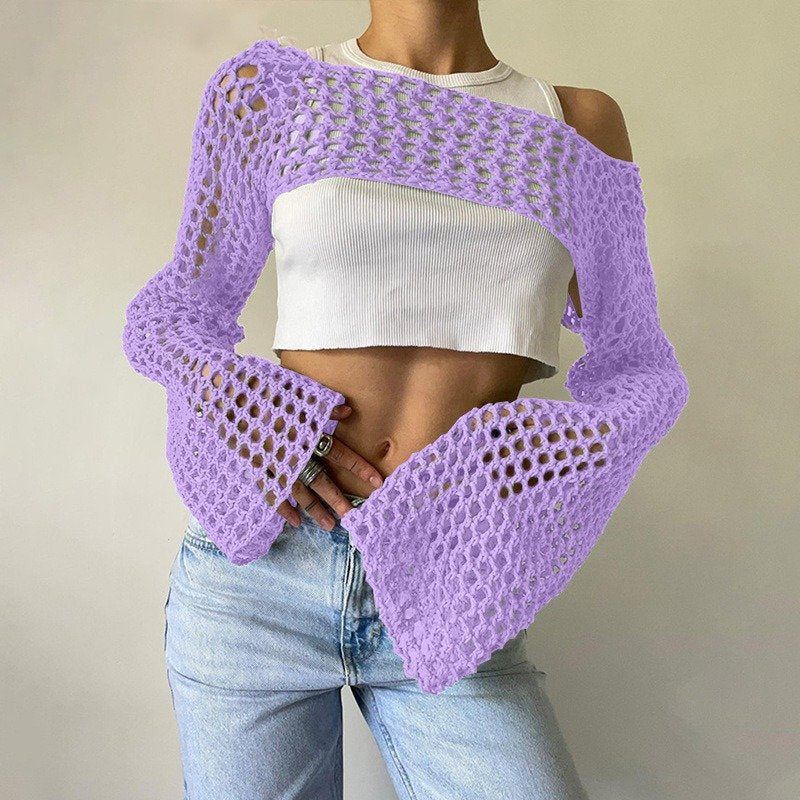 Long Sleeve Knitted Sweater