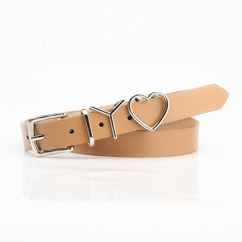 Belt With Love Button