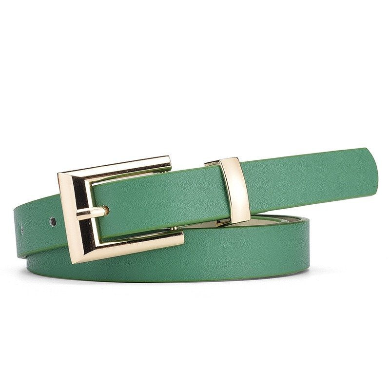 Elegant Pure Color Belt