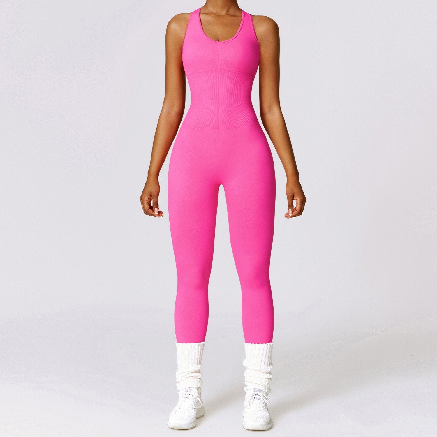 Seamless One Piece Sport Jumpsuit Fitness