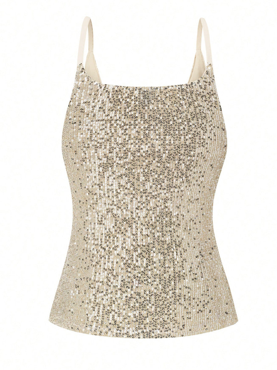 Sequin vest