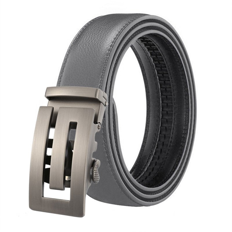 Leather Belt For Men Automatic Belt For Youth Business