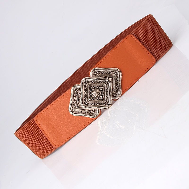 Wide Belt With Clasp