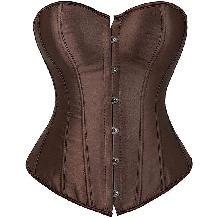 Solid Color Waist Shaped Palatial Corset