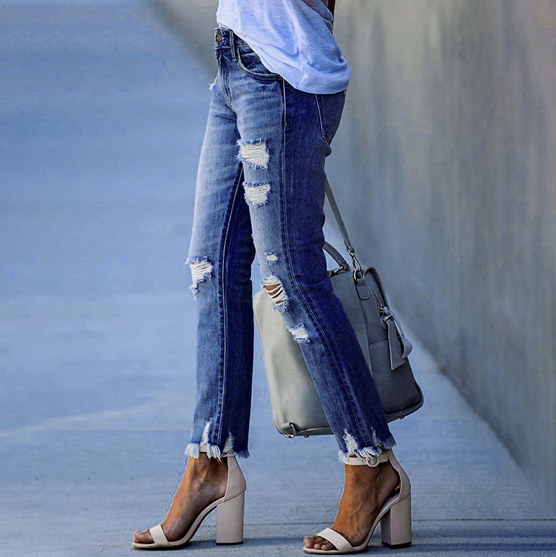 Jeans With Tassels