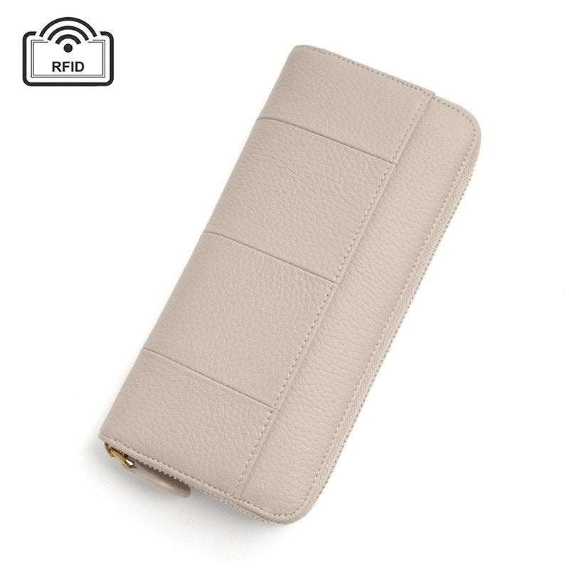 Women's Magnetic Wallet with Zipper