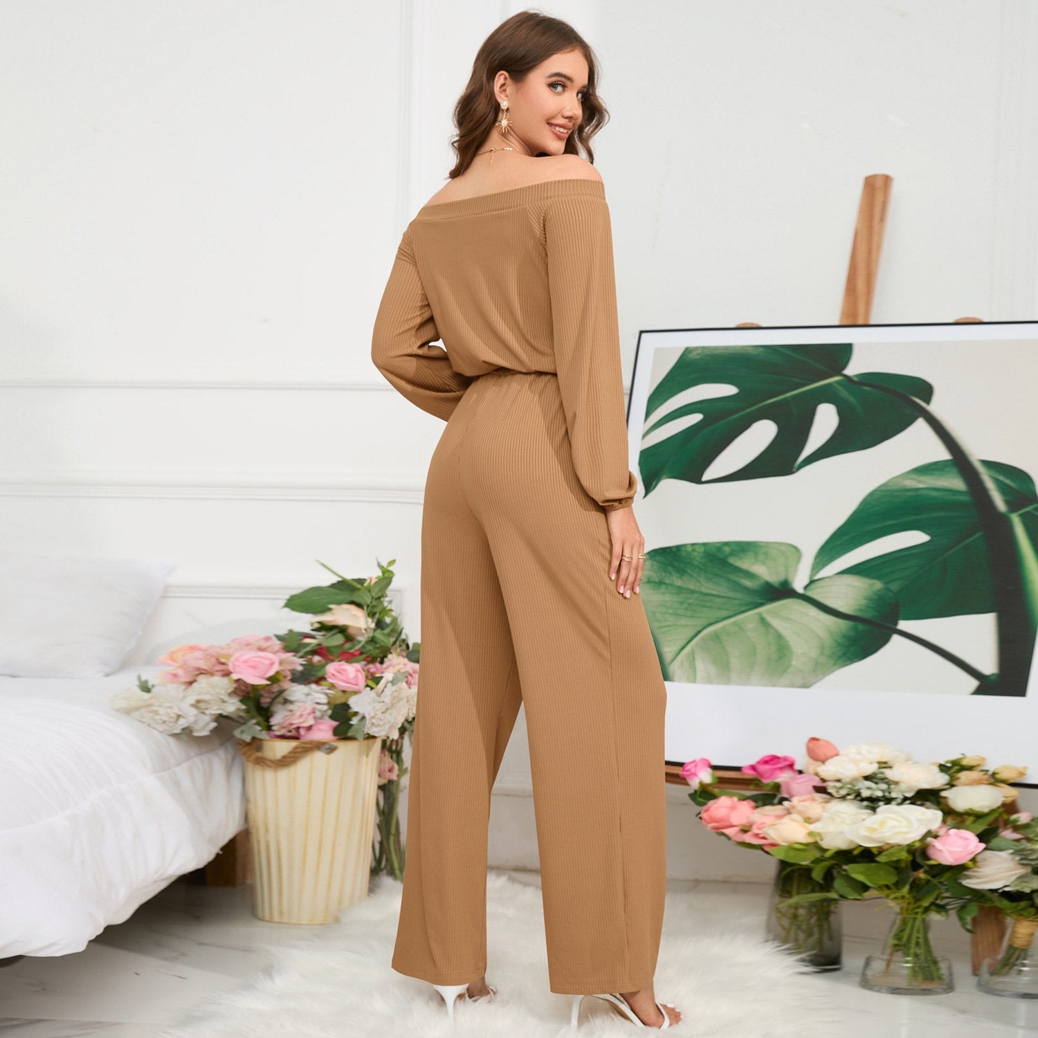 Long Sleeve Jumpsuit