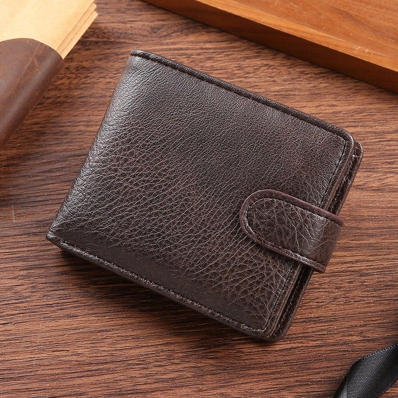 Short Rectangular Wallet for Men